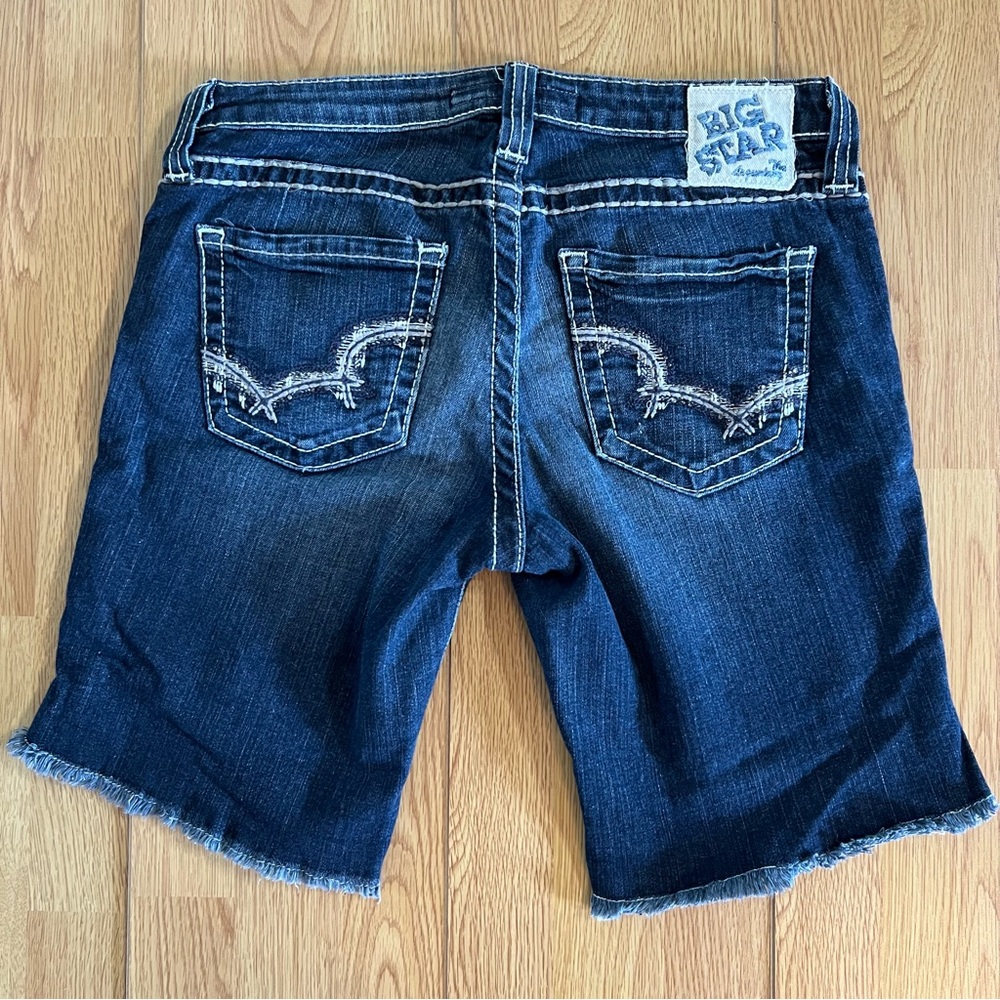Big Star Casey K Low Rise Fit Denim Shorts